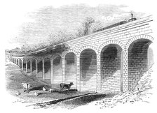 Opening of the Leamington and Warwick Railway - Melbourne Grange Viaduct, 1844. Creator: Unknown.