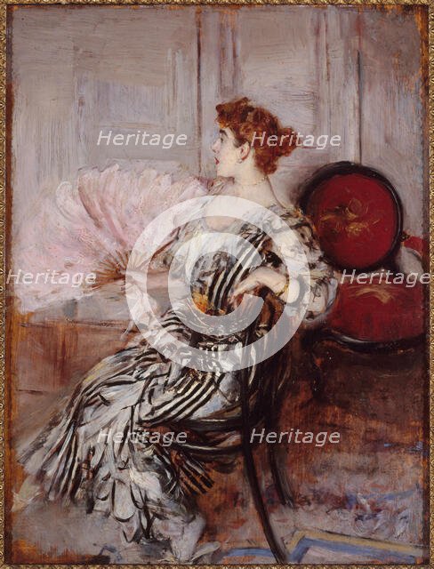 Portrait of Madame Torri, dancer at the Opera, c1900. Creator: Giovanni Boldini.