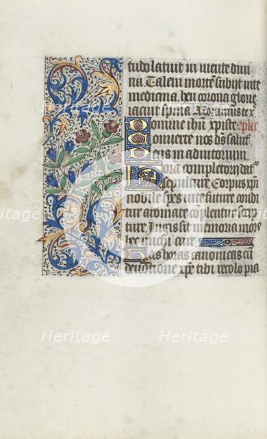 Book of Hours (Use of Rouen): fol. 98v, c. 1470. Creator: Master of the Geneva Latini (French, active Rouen, 1460-80).