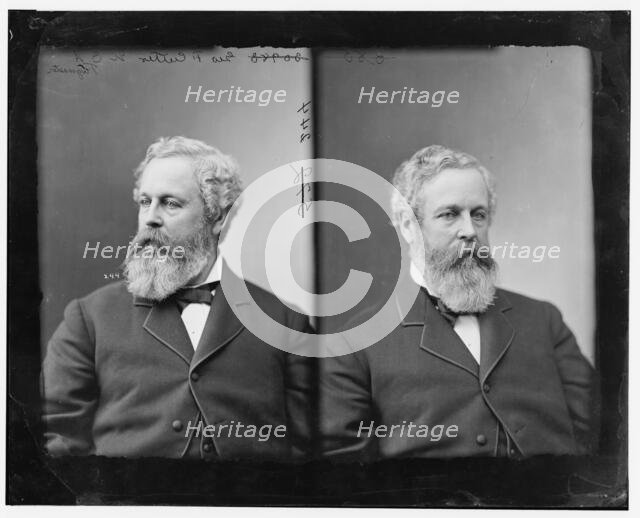 George R. Cutler, US Army Paymaster, between 1865 and 1880. Creator: Unknown.