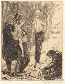 The Duel (Le duel), 1900. Creator: Paul Albert Besnard.