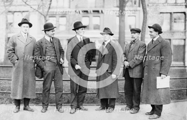 I.W.W. Committee--Sullivan, Caron, Plunkett, Turner, Woolman, between c1910 and c1915. Creator: Bain News Service.