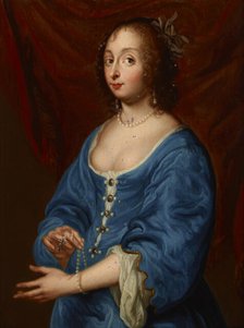 Portrait of Mary Ruthven (d.1649), Wife of Anthony van Dyck, 2nd half of 17th century. Creator: Unknown.