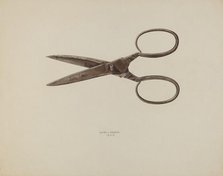 Scissors, 1939. Creator: Walter Praefke.