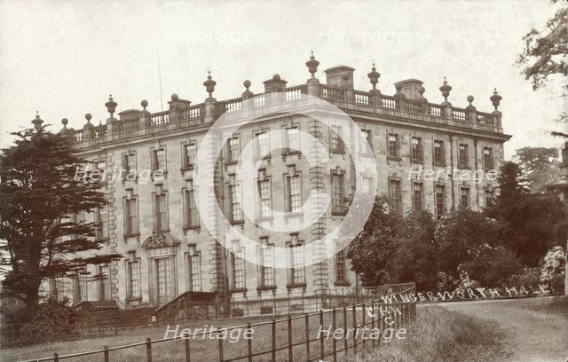 Wingerworth Hall, Derbyshire, c1900. Artist: Unknown