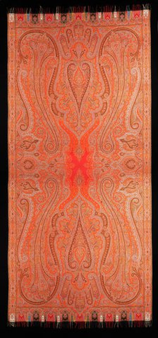 Shawl, Scottish, 1865-75. Creator: Unknown.