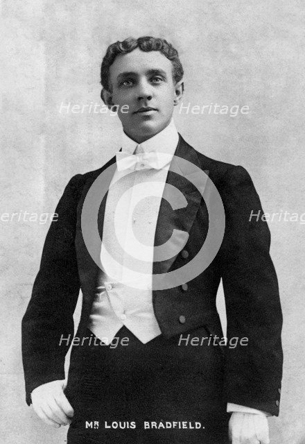 Louis Bradfield, 1903.Artist: Ellis & Walery