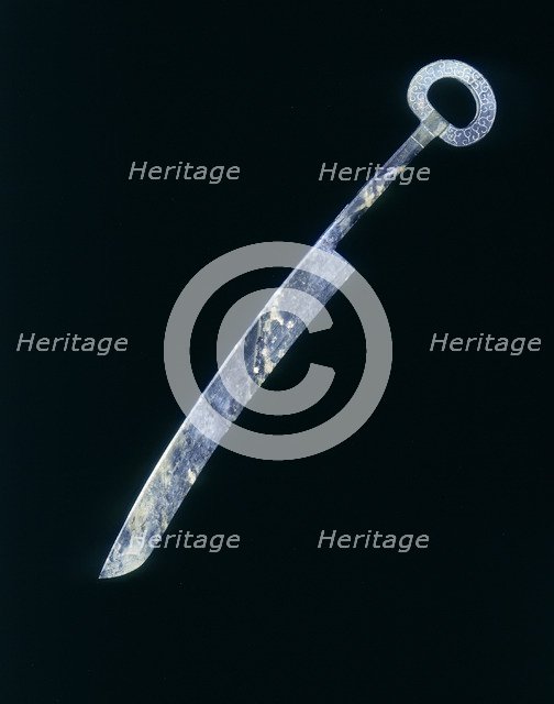 Steatite dagger, Spring and Autumn Period, China, c770-475 BC. Artist: Unknown
