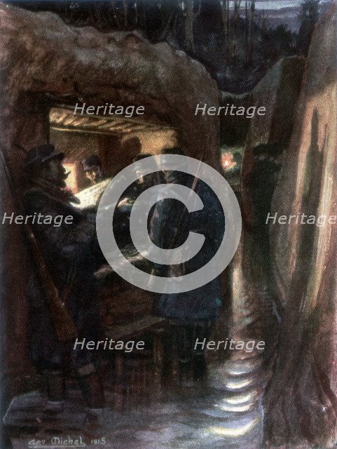 'The commander, Cagna, France', 1915, (1926).Artist: Michel