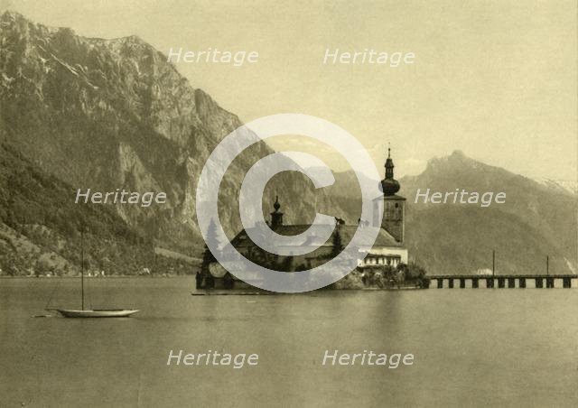 Schloss Ort, Traunsee, Upper Austria, c1935.  Creator: Unknown.