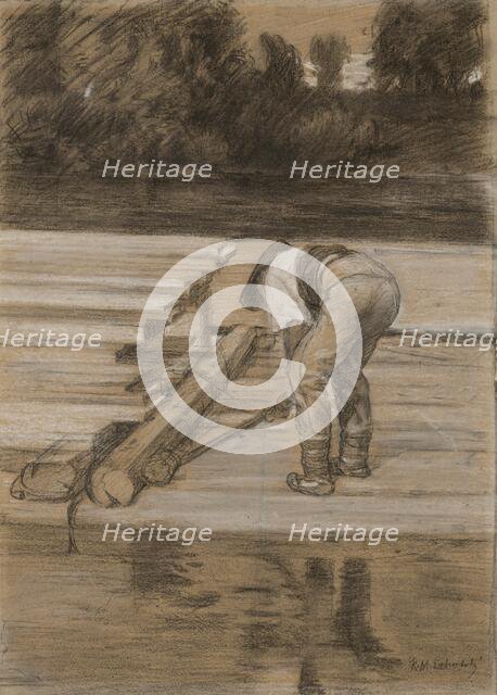 Raftsman, 1900-1905. Creator: Karol Miloslav Lehotský.