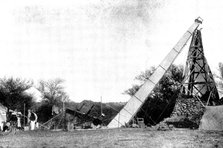 The Total Eclipse of the Sun: the Lick Telescope, worked by Professor Campbell at Jeur, 1898. Creator: Stewart.
