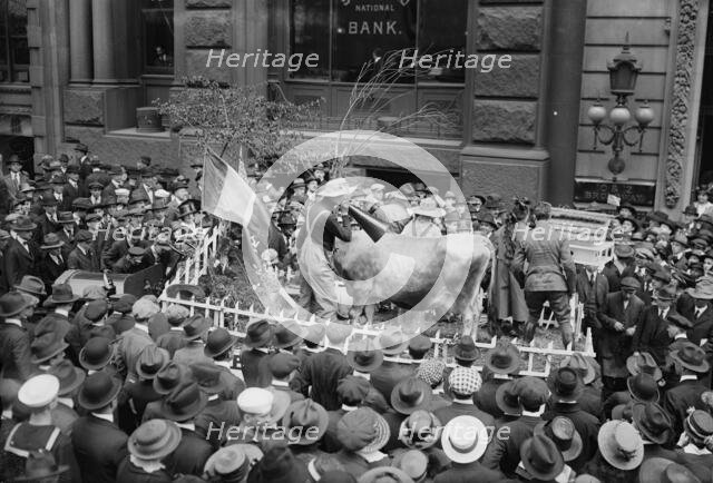 Milk for France, May 1918. Creator: Bain News Service.