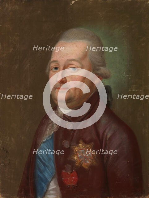 Portrait of Count Otto Magnus von Stackelberg (1736-1800), c1780. Creator: Anonymous.