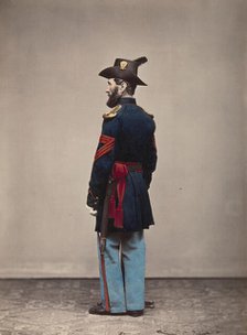 Artillery, Quartermaster Sergeant, 1866. Creator: Attributed to Oliver H. Willard.