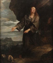 Saint Rosalia Interceding for the City of Palermo, c.1630. Creator: Dyck, Sir Anthony van (1599-1641).