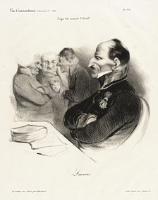 Baron de Lascours, 1835. Creator: Honore Daumier.