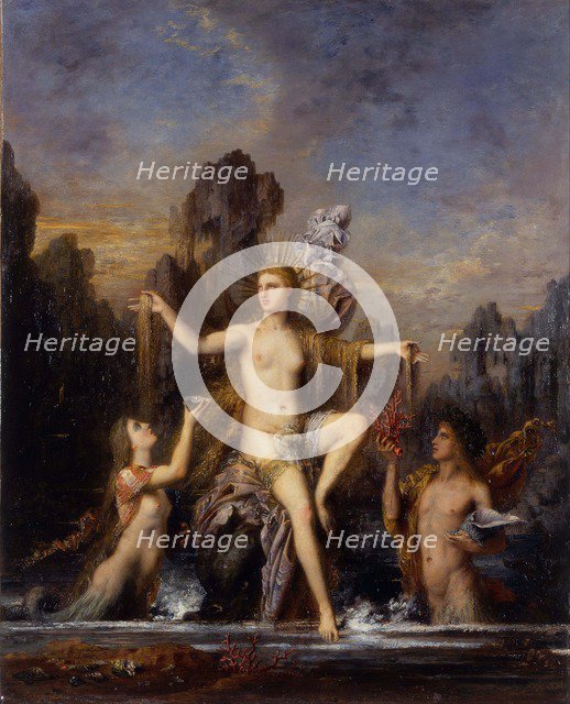 Venus Rising from the Sea (Venus Anadyomene), 1866.