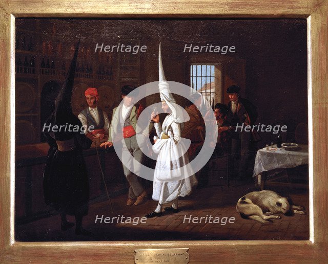 Rest of the Brotherhood', oil.