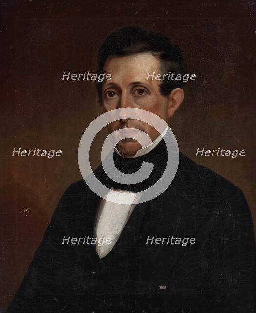 Portrait of Ezra R. Butler, about 1840. Creator: Unknown.