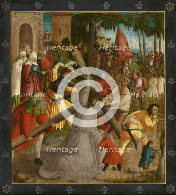 Christ carrying the Cross, ca 1515. Creator: South German master (16th century).