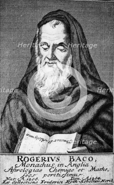 Roger Bacon, philosopher and scientist, 1786. Artist: Unknown