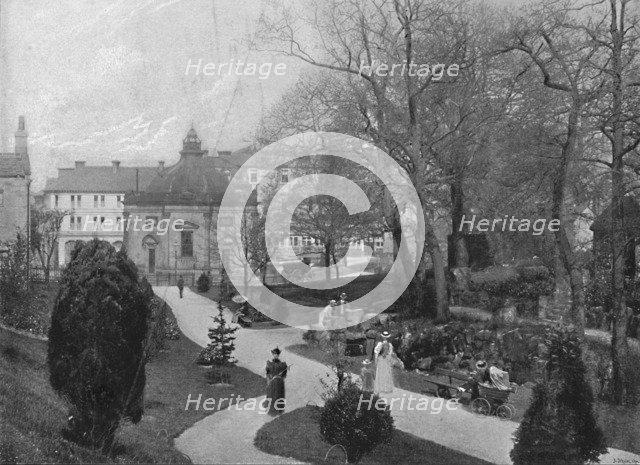 'Harrogate: The Bog Gardens Sulphur Well', c1896. Artist: Frith & Co.