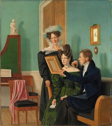 The Raffenberg Family, 1830. Creator: Wilhelm Bendz.