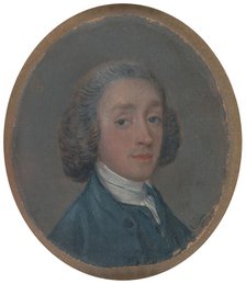 Portrait of a Young Man with Powdered Hair, ca. 1750. Creator: Thomas Gainsborough.