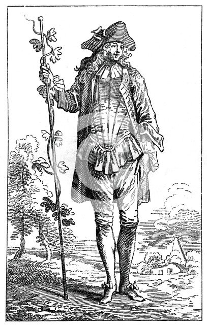 Peasant Costume, (1885). Artist: Jean-Antoine Watteau