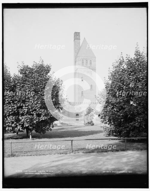 The Engine house, M.M.A., Orchard Lake, Michigan, between 1890 and 1901. Creator: Unknown.