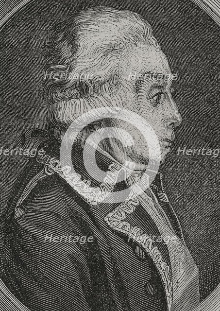 Nicolas Luckner (1722-1794), German officer who became a Marshal of France, 1876.  Creator: Pannemaker.