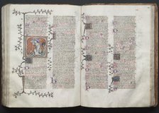 The Gotha Missal: Fol. 125r, Text, c. 1375. Creator: Master of the Boqueteaux (French); Workshop, and.