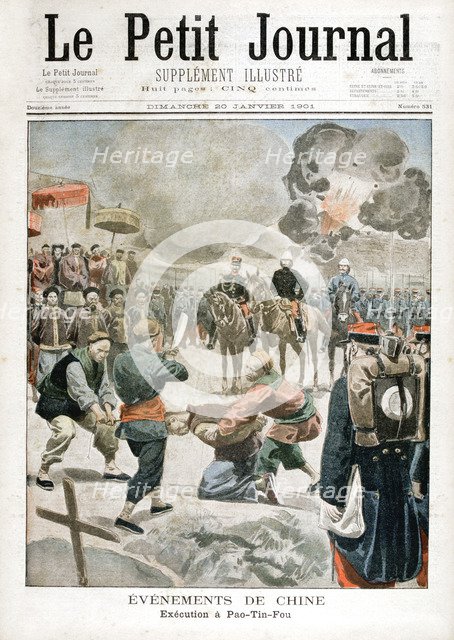 The Execution of Pao-Tin-Fou, 1901. Artist: Unknown