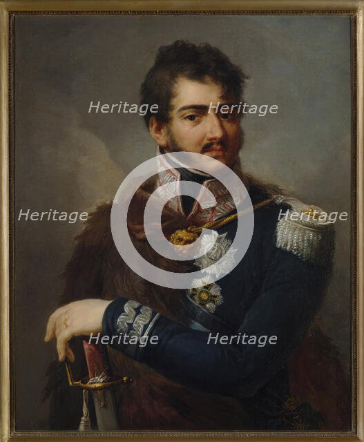 Portrait of Prince Józef Antoni Poniatowski (1763-1813), after 1810. Creator: Grassi, Józef (1757-1838).