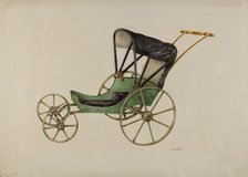 Doll Carriage, c. 1939. Creator: Peter Connin.