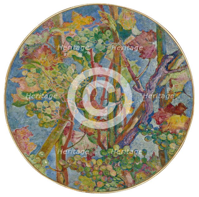 The Grapevines, 1910. Creator: Rysselberghe, Théo van (1862-1926).