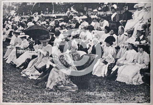 'Some of the Spectators at the Guards' Sports at Chelsea', 1906. Artist: Unknown