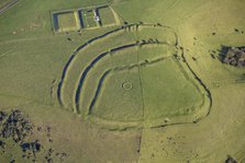 White Sheet Castle, a  multivallate hillfort earthwork, bowl barrow earthwork and  covered..., 2023 Creator: Damian Grady.
