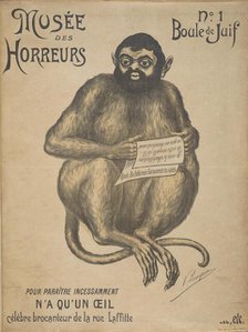 Musée des Horreurs (Gallery of Horrors): Joseph Reinach, 1899. Creator: Lenepveu, Victor (active End of 19th century).