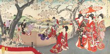 Chiyoda Castle (Album of Women), 1895., 1895. Creator: Chikanobu Yoshu.