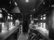Red Cross, American - Sanitary Railroad Car, 1917. Creator: Harris & Ewing.