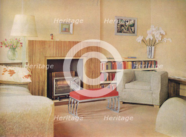 'Mr John Duncan Miller's flat', 1932. Artist: Unknown.