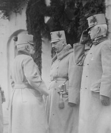 (l to r) Archdukes Friedrich and Peter Ferdinand, between 1914 and c1915. Creator: Bain News Service.