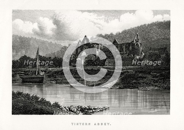Tintern Abbey, Monmouthshire, England, 1896. Artist: Unknown