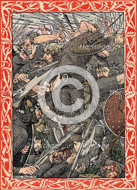 The Death of Harold, 1902.