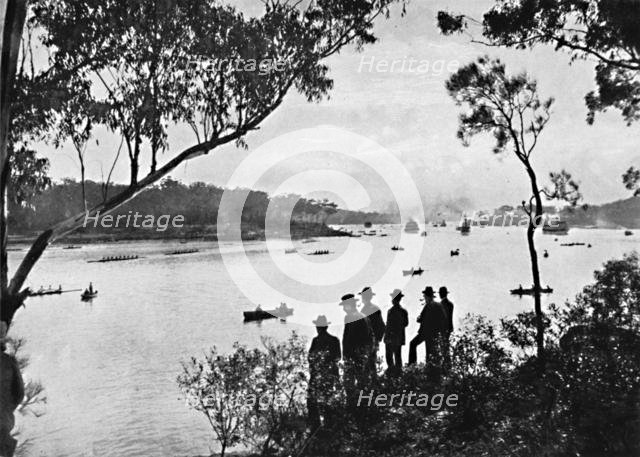 'View on the Parramatta River, c1900. Creator: Unknown.
