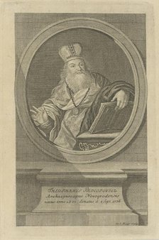 Portrait of the Poet Theofan Prokopovich (1681-1736), ca 1760. Creator: Mayr, Wolfgang Christoph (c. 1720-1776).