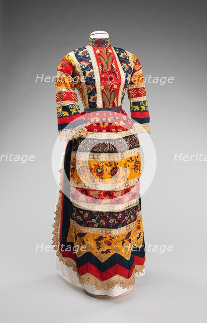 Ensemble, American, 1888. Creator: Mrs. Samuel Shimn.