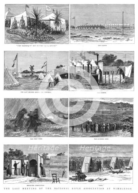 ''The Last Meeting of the National Rifle Association at Wimbledon', 1888. Creator: Unknown.